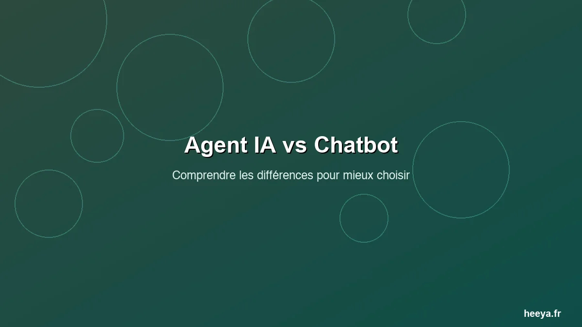 Agent IA vs Chatbot : quelle différence et que choisir en 2026 ?