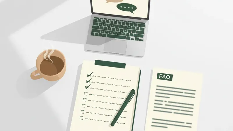 Chatbot avocat : les 20 questions de vos prospects (par spécialité) + templates de réponses prêts à l'emploi